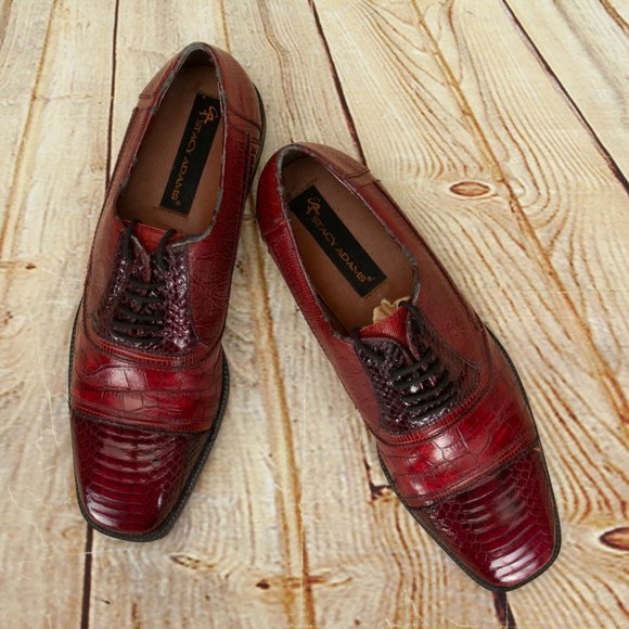Stacy Adams Formal Snake Skin Dress Oxfords Shoes main image 5
